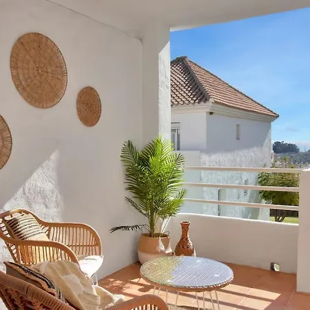 Tropical Boho Piscina Y Vistas Al Mar - Vista Golf 25 * Эстепона