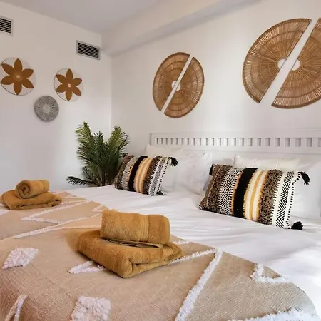 Tropical Boho Piscina Y Vistas Al Mar - Vista Golf 25 * Эстепона